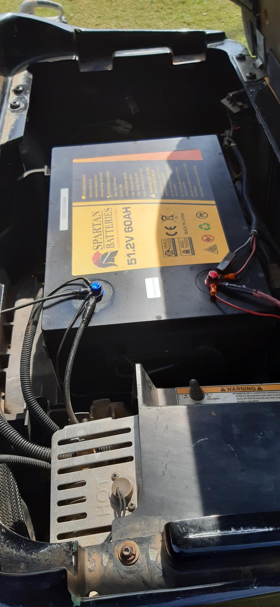 Only use one Lithium Battery